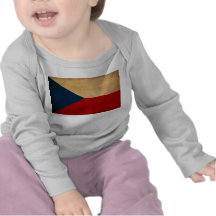 Czech Republic Flag T Shirts