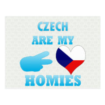 Czechs are my Homies Post Cards