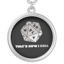 d20 Geek Pendants