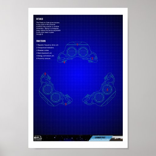 D-392 ParaLink Gate Print