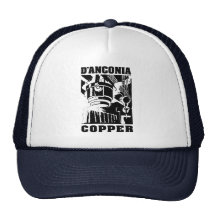 d’Anconia Copper / Black Logo Hats