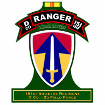 D Co, 151st Infantry Regiment, Vietnam Cut Outs
