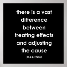 D.D. Palmer - Chiropractic Quote Series Print