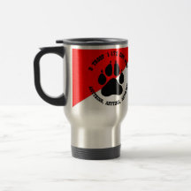 D troop coffee mug