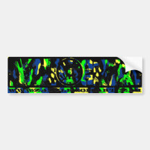 "Da' Man" #3 (BG Camo) - ART CZAR Bumper Sticker