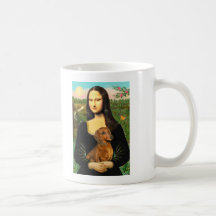 Dachshund (brown1) - Mona Lisa Mug