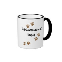 Dachshund Dad Coffee Mugs