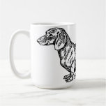 Dachshund dog mug or cup