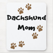 Dachshund Mum Mouse Pads
