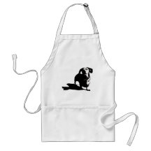 Dachshund Sketch Aprons