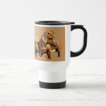 Dachshund Smoothie Travel Mug