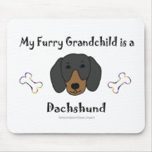 DachshundBlackTan Mousepads