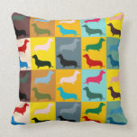 Dachshunds Throw Pillow