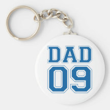 Dad 2009 - Blue Keychain