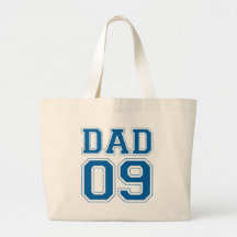 Dad 2009 - Blue Tote Bag
