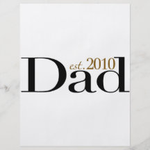 Dad Est 2010 Full Color Flyer