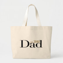 Dad Est 2010 Tote Bags