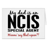 Dad Is An NCIS Special Agent Cards