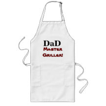 DAD MASTER GRILLER apron