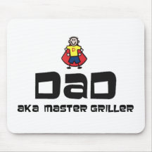 Dad, Master Griller Mousepads