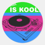 Dadawan Old school is kool  vynil deck Sticker