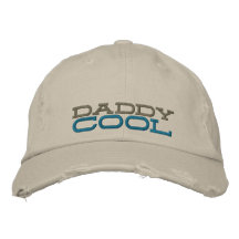daddy cool embroidered chino distressed cap embroidered hats