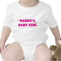 Daddy's Baby Girl Bodysuits