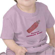 Daddy's Drinking Buddy (Girl) Tshirts