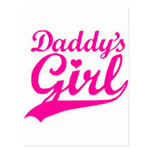 Daddy's Girl Post Cards