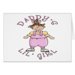 Daddy's Lil Girl Greeting Cards