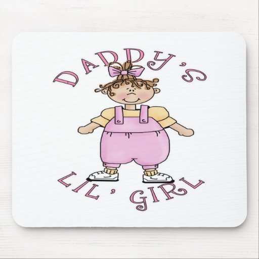 Daddy's Lil Girl Mouse Mat