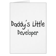 Daddy's Little Developer Card