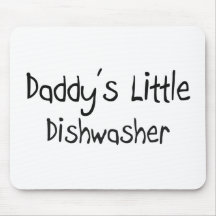 Daddy's Little Dishwasher Mousemats