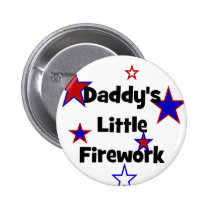 Daddy's Little Firework T-Shirt buttons
