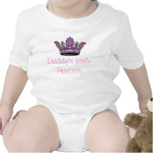 Daddy's Little Princess Baby Bodysuit