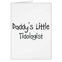 Daddy's Little Tidologist Cards