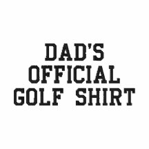 DADS OFFICIAL GOLF SHIRT EMBROIDERED POLO SHIRT