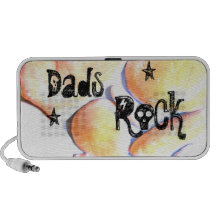 Dads Rock Fathers Day Portable Speaker
