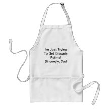 Dads, want to get brownie points? aprons