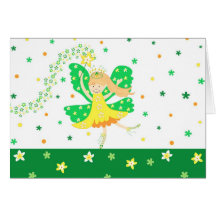 Daffodil fairy - Card
