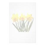 Daffodil Trio Stationery Design
