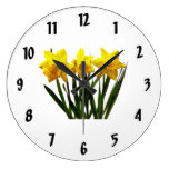 Daffodil Trio Wallclock