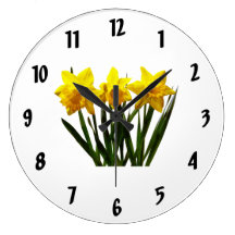 Daffodil Trio Wallclock