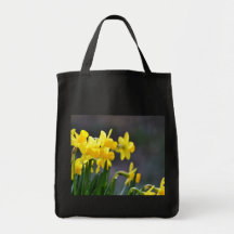 Daffodils Upclose Tote Bags