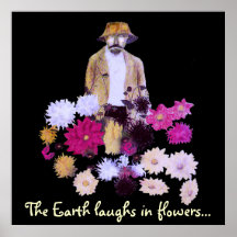 Dahlia Gardener Poster
