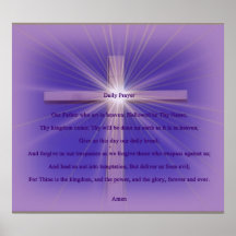 Daily prayer posters