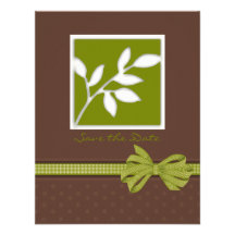 Daisia {emerald} Save the Date Announcements