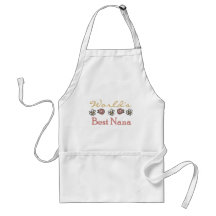 Daisies and Roses Worlds Best Nana Aprons