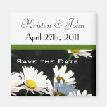 Daisies, Save the Date Fridge Magnet