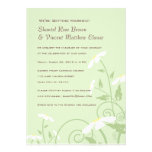 Daisy and Green Invitation
